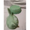 Image 4 : Large Jadeite Green Hen on Nest, 6x8 in.