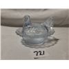 Image 3 : Miniature Baby Blue Hen on Nest, 2.75in. Long