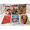 Image 1 : 6 Roy Rogers 10¢ Comics, Golden Age
