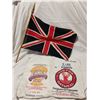 Image 1 : 2 Small Flour Bags & Vintage Cheese Cloth, British Flag