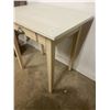 Image 4 : Desk Table, 1 Drawer, Primitive 27Wx20Dx28H
