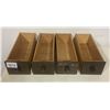 Image 1 : 4 Oak Sewing Machine Drawers