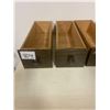 Image 2 : 4 Oak Sewing Machine Drawers