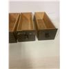 Image 3 : 4 Oak Sewing Machine Drawers