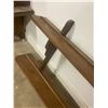 Image 3 : Pine Wall Shelf 2 Tier 46Wx26Hx7D in.
