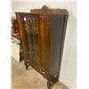 Image 2 : Walnut China Cabinet - All Original 60Hx36x15D