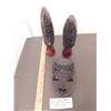 Image 3 : LOT 968 HAND MADE AFRICAN BUSTS AND MASK