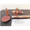 Image 2 : LOT 972 STACKING DOLL FAMILY AND OTHER WOOD COLLECTIBLES