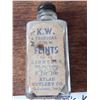 Image 2 : EARLY SASKATOON ADVERTISING BOTTLE KW TROPICAL FLINTS ARLAS CUTLERY CP.