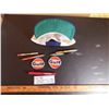 Image 5 : VINTAGE ESSO BALL CAP AND OTHER GAS STATION COLLECTIBLES
