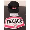 Image 1 : VINTAGE TEXACO BALL CAP & TEXACO STICKER