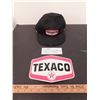 Image 2 : VINTAGE TEXACO BALL CAP & TEXACO STICKER