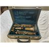 Image 1 : Antique Bakelite Clarinet c/w case