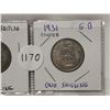 Image 2 : 1931 & 1934 Silver One Shillings