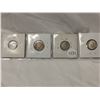 Image 4 : Vintage Silver World Coins, Lot of 4