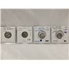 Image 1 : 4 Silver New Zealand Coins