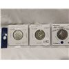 Image 3 : 4 Larger Silver World Coins