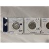 Image 3 : 4 Silver Sixpence Coins