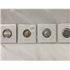 Image 4 : 4 Silver Sixpence Coins