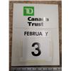 Image 1 : TD Canada Trust Calendar Sign
