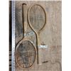 Image 1 : 2 Antique Tennis Racquets (Possibly from 1920s)
