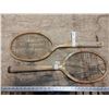 Image 5 : 2 Antique Tennis Racquets (Possibly from 1920s)