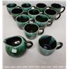 Image 1 : Blue Mountain Pottery - 11 cups & 1 Creamer