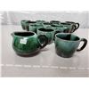 Image 2 : Blue Mountain Pottery - 11 cups & 1 Creamer