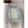 Image 2 : Pyrex Pan w/ Lid (chip on lid), Black Snowflake 11.5"