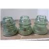 Image 6 : 5 x Glass Insulators