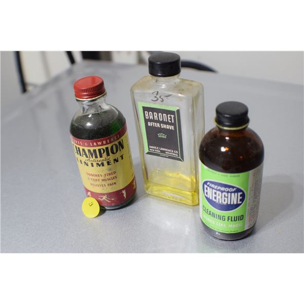 NOS Drugstore Bottles