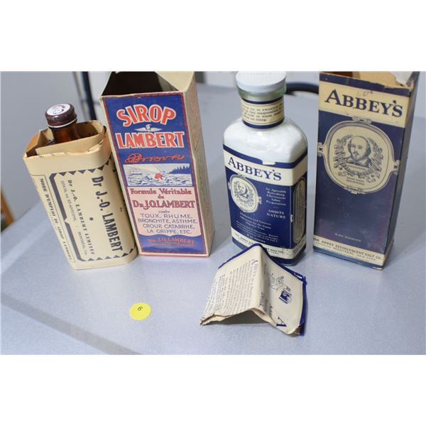 NOS Drugstore Bottles