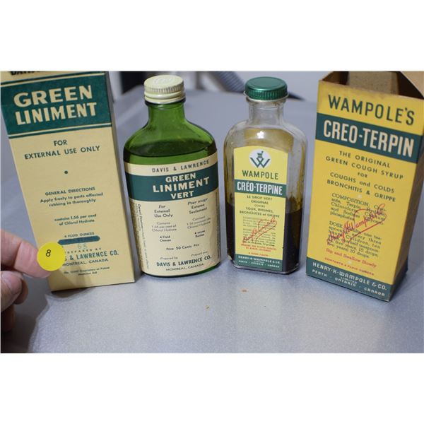 NOS Drugstore Bottles