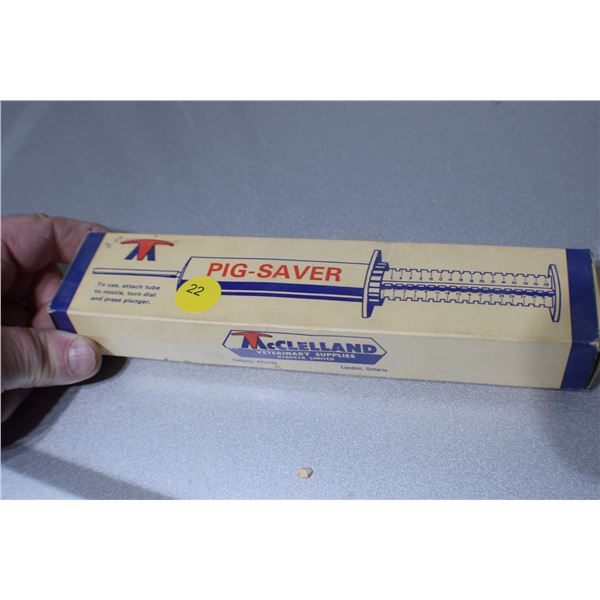 NOS Pig Saver Syringe