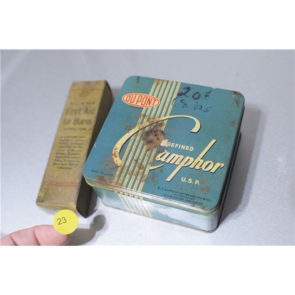 Medicine Tin etc.