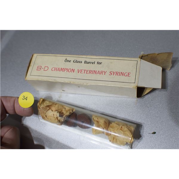 Veterinary Syringe Barrel