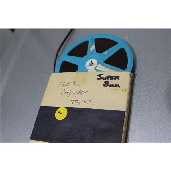Antique "Elvis" 8mm Tape