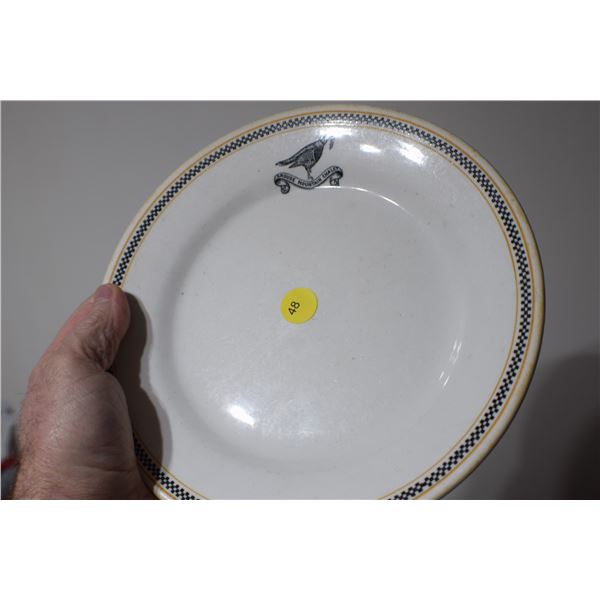 Grouse Mountain Chalet Plate