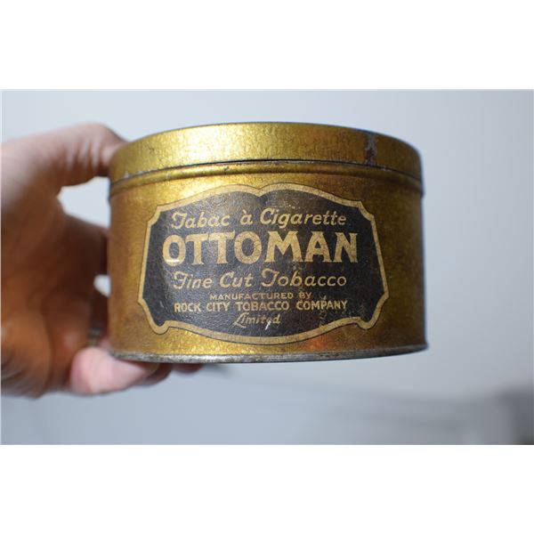 ottoman tobacco company Ottoman Tobacco Tin - Ashtray Lid