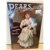 Image 1 : Pears soap 11" X 17" Embossed tin sign