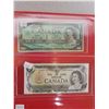 Image 3 : Five Canadian $1.00 bills - 1935, 1937, 1954, 1967, 1973