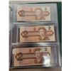 Image 3 : Collection of 15 uncirculated 1986 Canadian $2.00 Two Dollar bills IN SEQUENCE