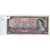 Image 1 : 1954 Canadian $10.00 Ten Dollar Bill