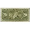 Image 2 : 1937 Canadian $20.00 Twenty Dollar Bill