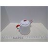 Image 2 : Red/White Enamel Coffee Pot