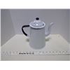 Image 1 : Black/White Enamel Coffee Pot