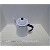 Image 2 : Black/White Enamel Coffee Pot