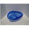 Image 3 : Oval Swirl Blue Dish (13.5" long)