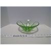 Image 2 : Green Depression Glass Bowl 8.5" Diameter