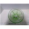 Image 3 : Green Depression Glass Bowl 8.5" Diameter